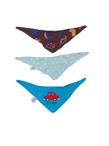 3pck Set Bandana Bibs
