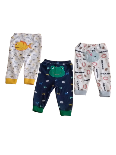 3 piece cotton Trousers